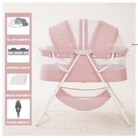 Cuna Portátil Plegable Para Bebé »DOLLY» PINK