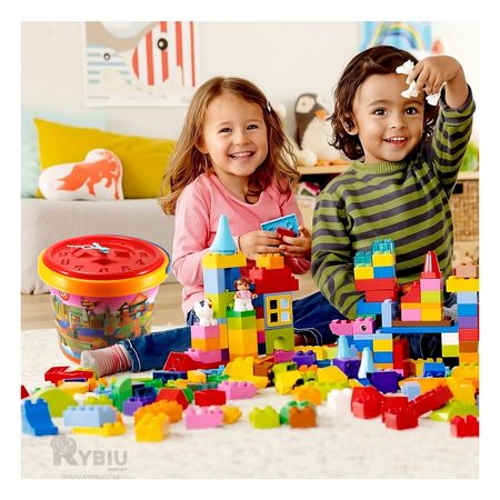 Juego de Bloque Balde 100 Piezas en Multicolor Y+Agendita