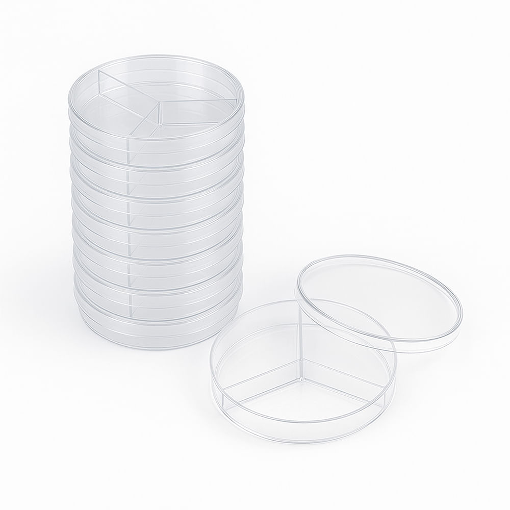 30 Piastre Petri In Plastica Con Coperchio – 90 X 15 Mm, Per Laboratorio E Colture - 4