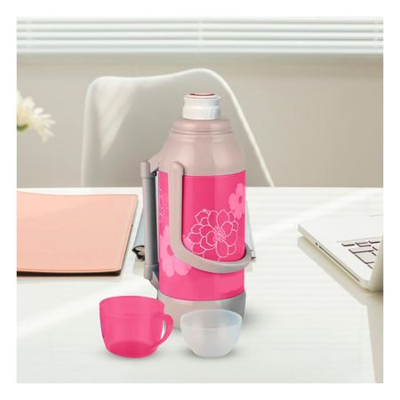 Termo Multifuncional en Color Rosado Y+Regalo Stickers