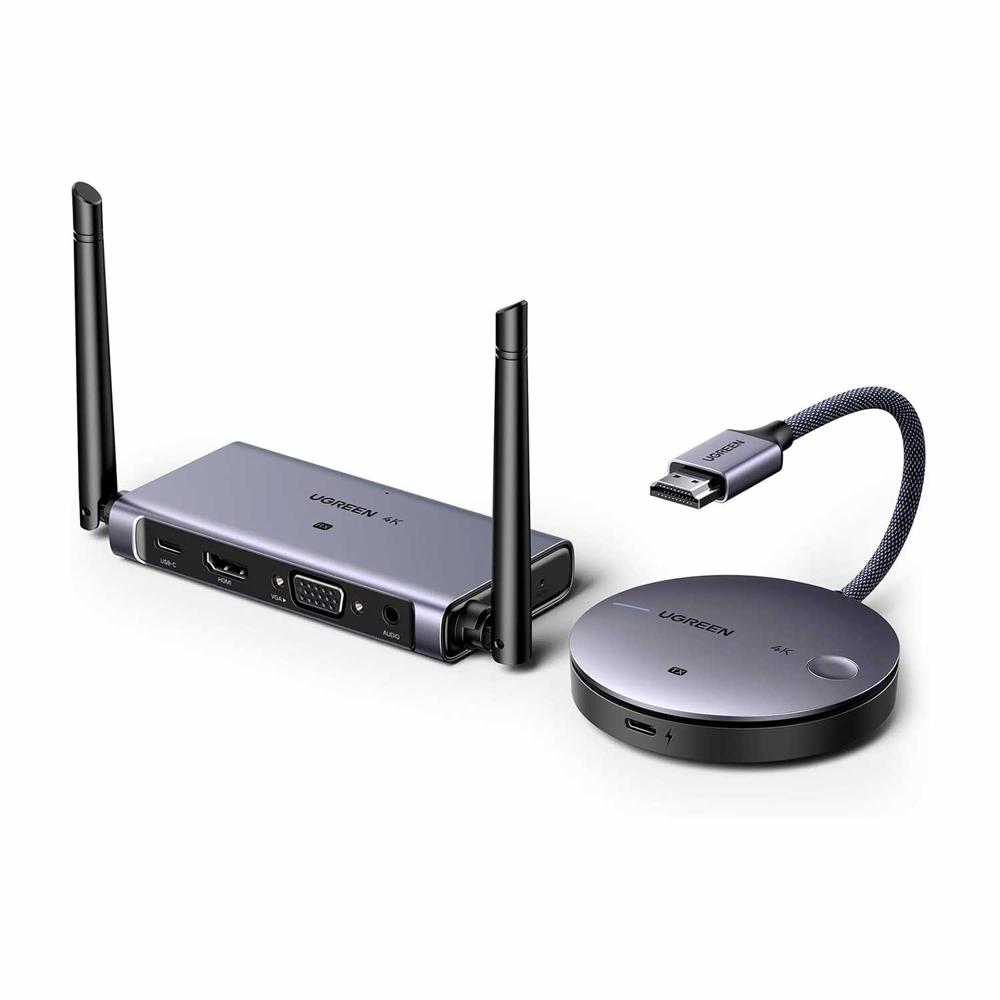 Kit Extensor HDMI Transmisor Receptor Inalambrico Ugreen 5G CM586 - 90909A