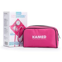 Tensiómetro Manual Aneroide con Estetoscopio KAMED Rosado
