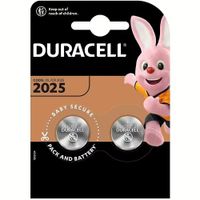 Pila Boton DURACELL Cr2025 Litio. Blister de 02 pilas.