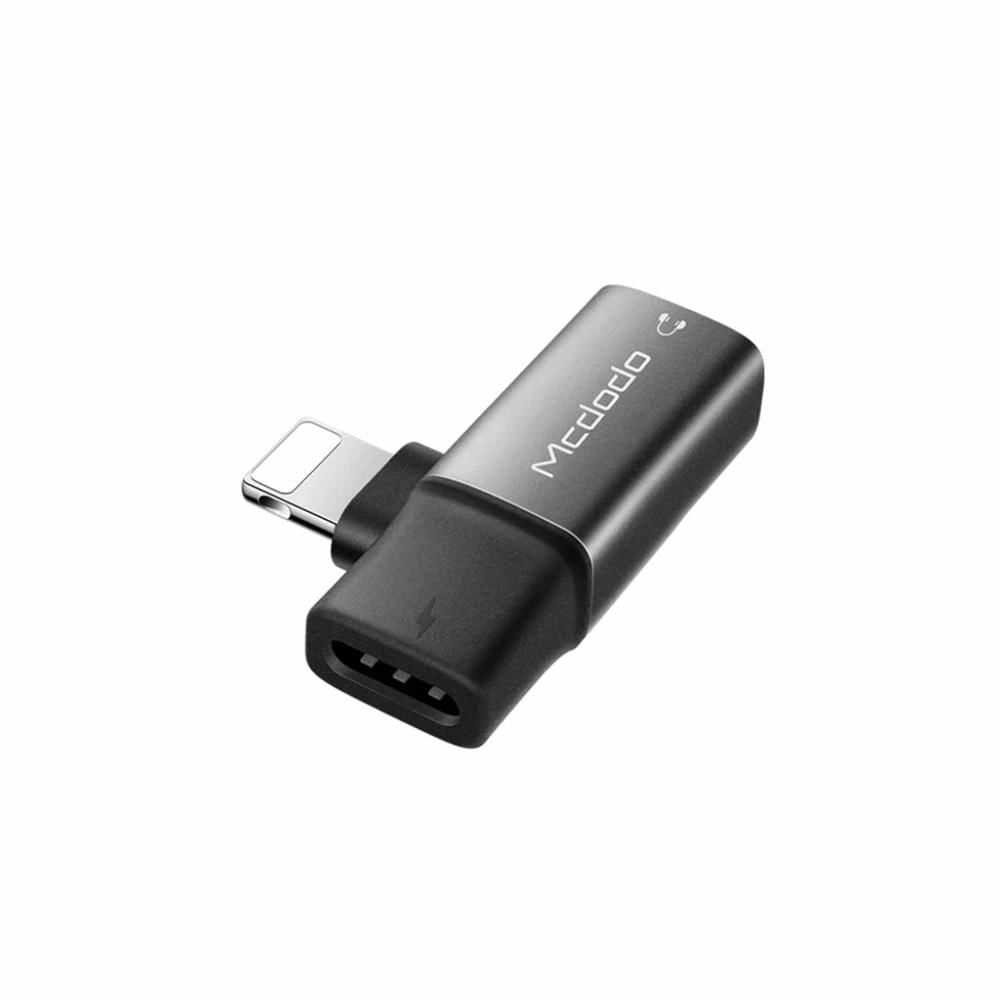 Adaptador De Audio Mcdodo De Lightning A DC3.5mm Negro Modelo CA-6210