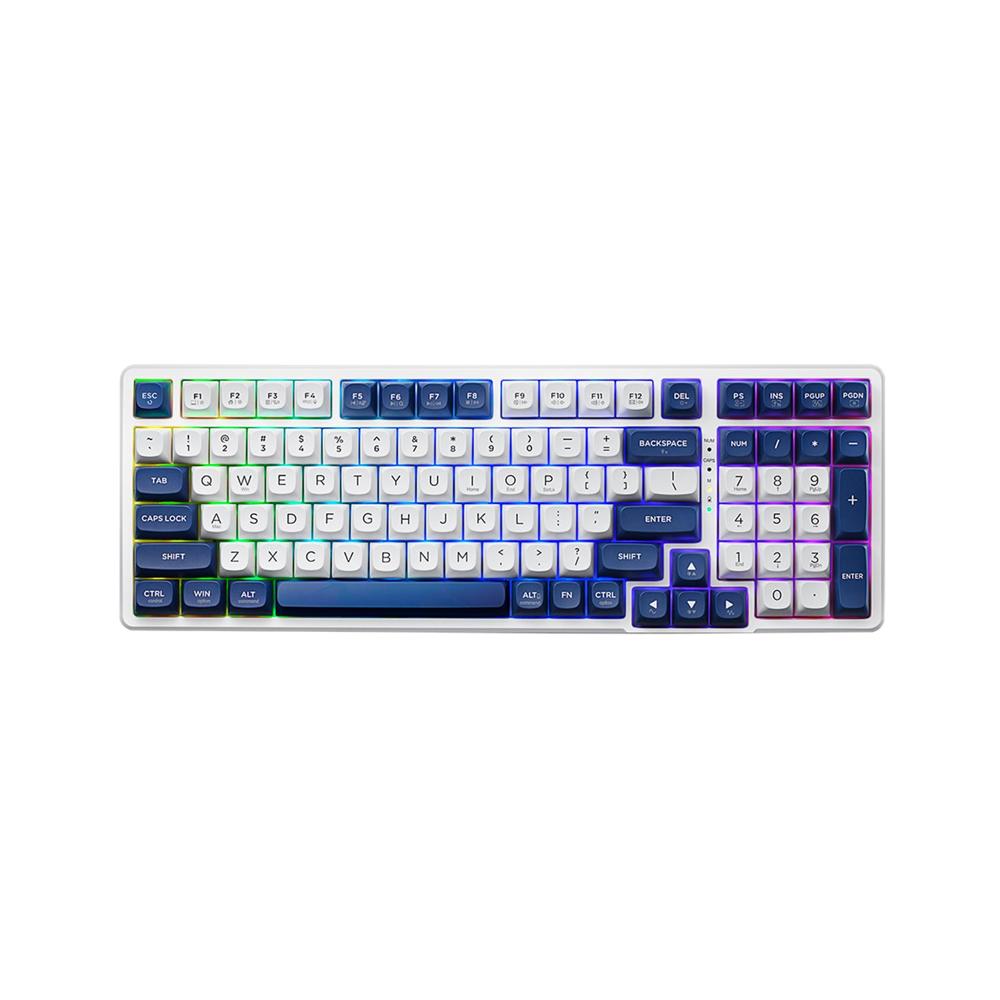 Teclado Gamer Thunderobot Mecanico Con Cable K98 SP Blue Switch Outemu Red Led-RGB