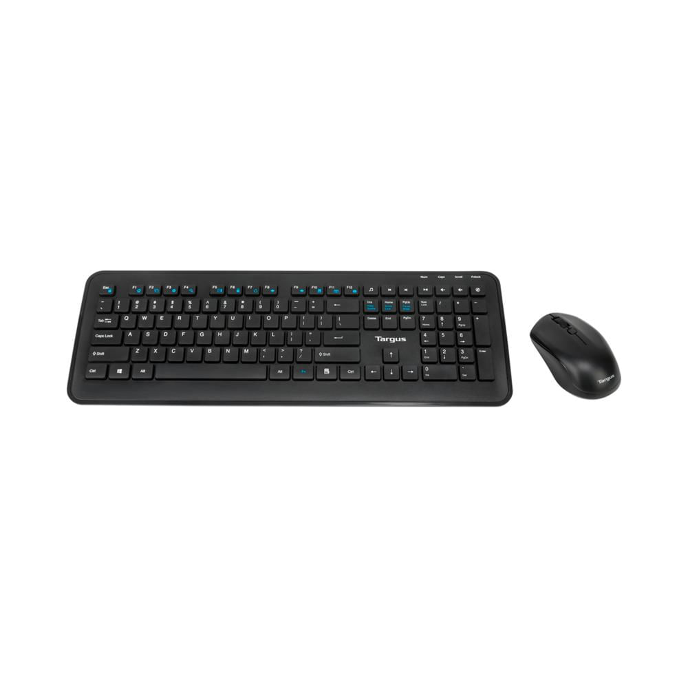 Kit De Teclado Y Mouse Targus Akm610Es Inalámbrico Usb Español Negro