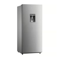 Refrigeradora Monopuerta 187L Inox Mabe RMU202PXPRS1