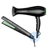 Pack Gama Avocado Alisadora Elegance y Secador Bora de 2200 watts
