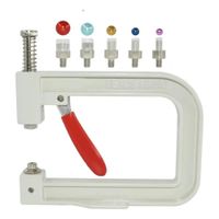 Maquina para Poner Perla Aplicador de Perlas con 5 Troqueles