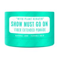 Show Must Go On Fiber Extended Pomade Natural Look - Flexible Hold Cian