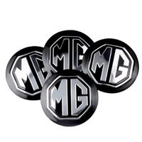 Tapa Central compatible con Aro MG 60mm (juego 4 Unids) Color Negro
