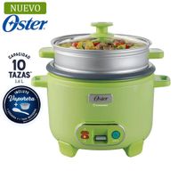 Olla Arrocera Oster 1.8L 3 en 1 Función de Sofrito Vaporera Verde