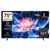 TELEVISOR TCL QLED 75 75T6C UHD 4K SMART TV