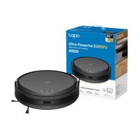 Robot Aspirador Tp-Link Tapo RV20 Max trapeador MagSlim 5300Pa Succión Negro