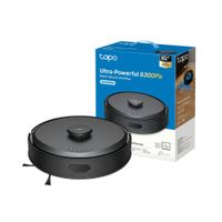 Robot Aspirador Tp-Link Tapo RV30 Max Trapeador 5300Pa Sistema LiDAR+IMU Negro