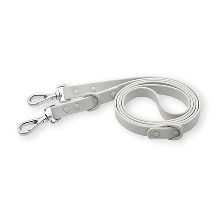 Correa Para Perros PVC Impermeable Gris - Talla M