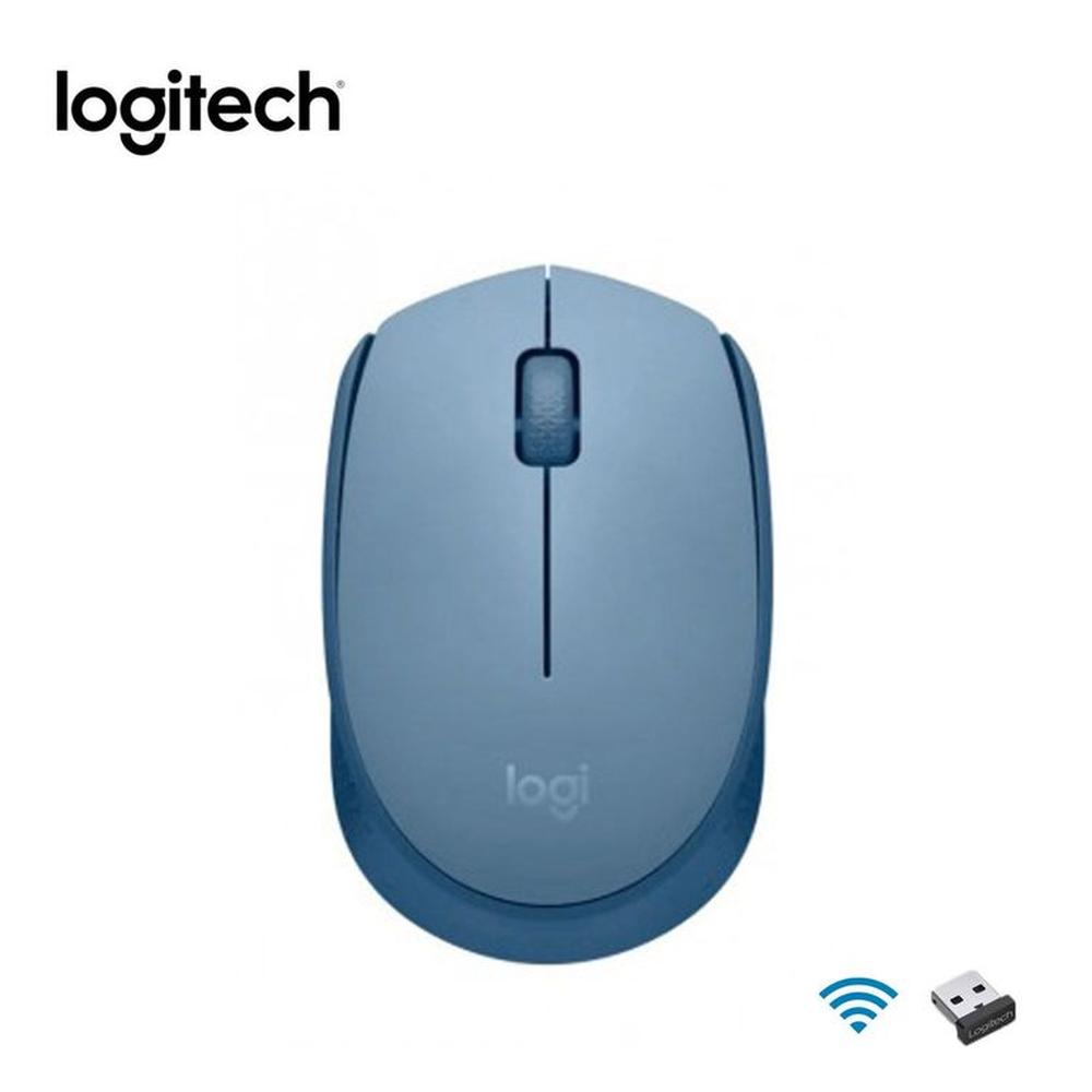 Mouse Logitech Inalambrico M170 Gris Azulado