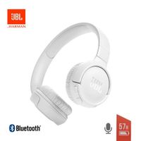 Audifonos On ear JBL TUNE520 Bluetooth 57Hrs Blanco
