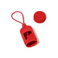 Dispensador Para Poop Bags De Perro Rojo - Talla S