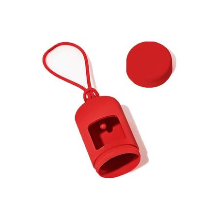 Dispensador Para Poop Bags De Perro Rojo - Talla S