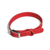 Collar Para Perros PVC Impermeable Rojo - Talla S