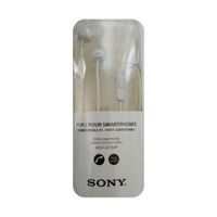 Audifonos Sony Ex15AP Con Micrófono - Blanco
