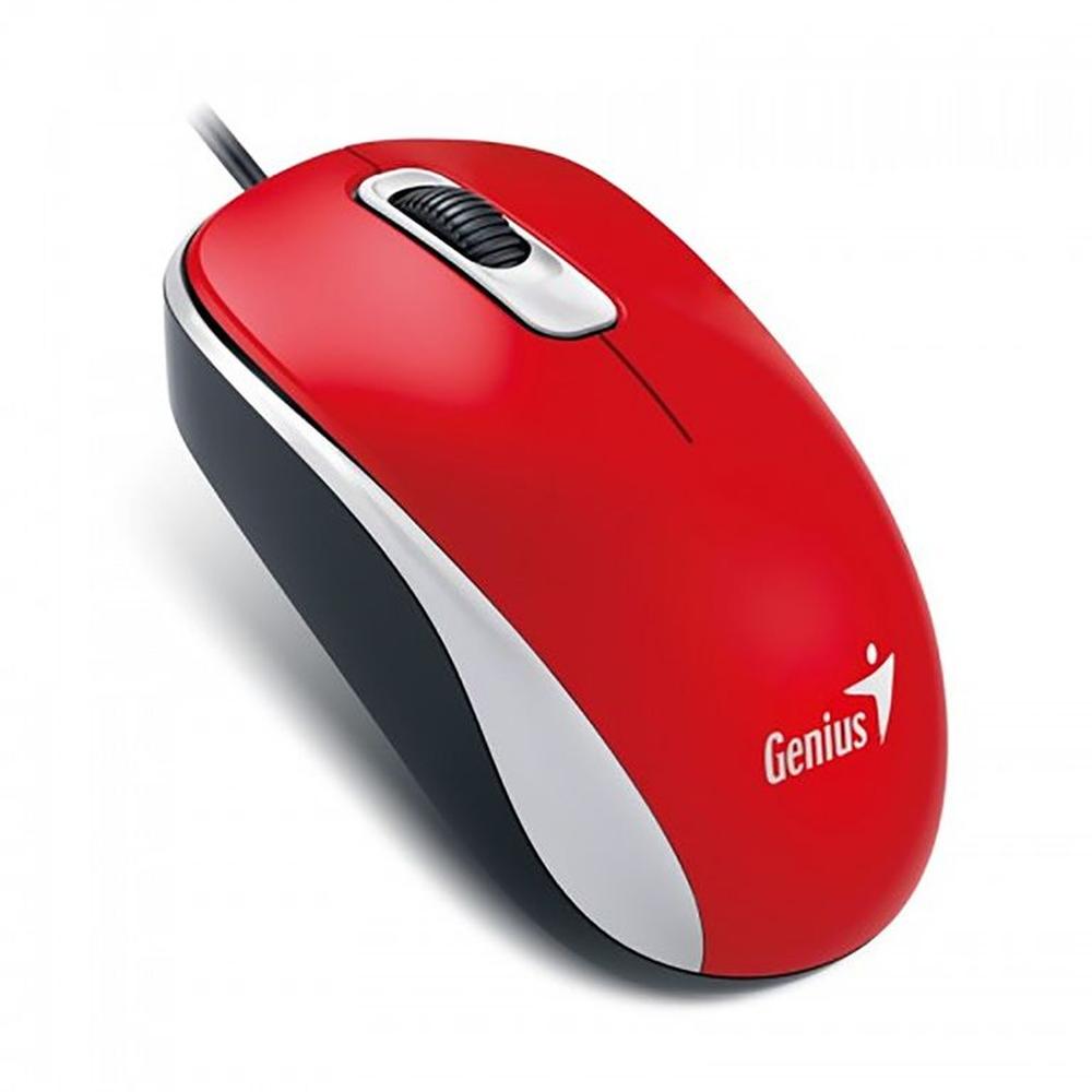 Mouse Genius Alambrico Dx-110 - Rojo
