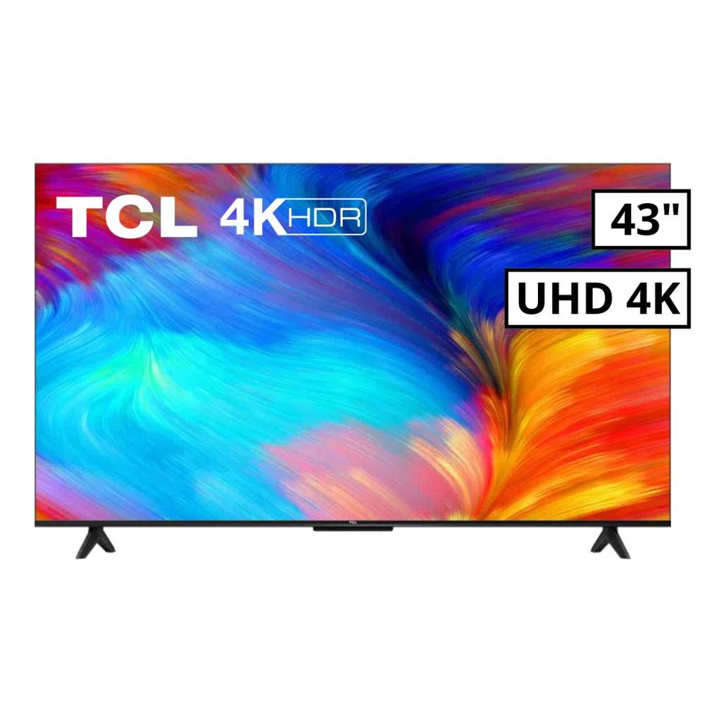 Televisor TCL 43 Smart TV GOOGLE TV 4K UHD LED 43P635