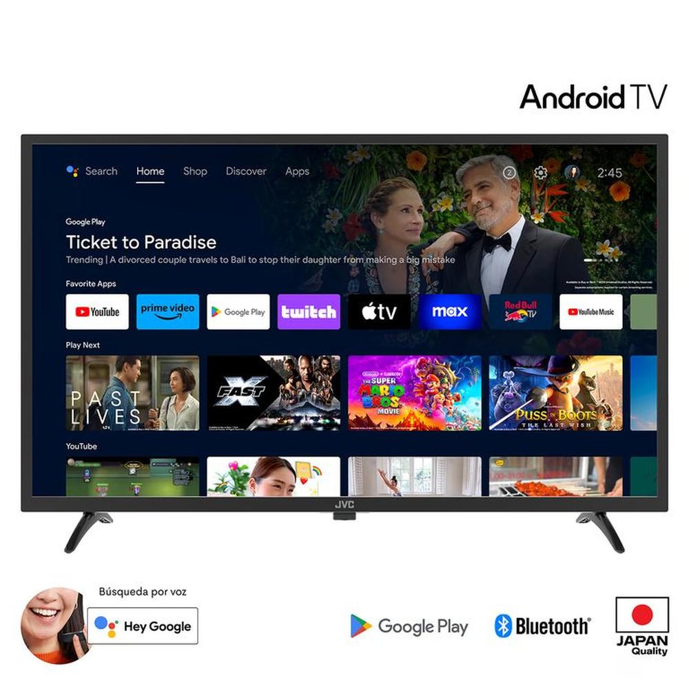 Televisor JVC 32"" ISDBT HD Android 11 OS LT-32KB127N