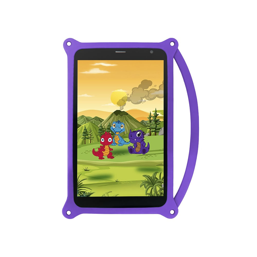 Tablet Advance Intro TR8050 8 Pulg IPS Android 14 Go 4G Dual SIM 32GB RAM 2GB Morado
