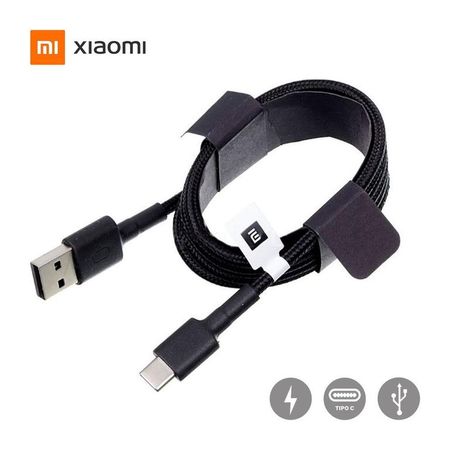 Cable Carga Y Datos XIAOMI SJX10ZM USB-C A USB-A 1M Negro
