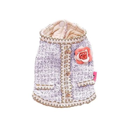 Ropa Para Perros Vestido Elegante Lila - Talla XS