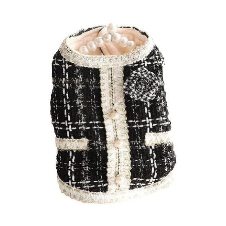 Ropa Para Perros Vestido Elegante Negro - Talla S