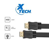 Cable HDMI Plano conector Macho a Macho 1.8 metros XTC-406