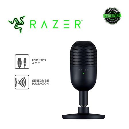 Microfono Razer Seiren V3 Mini USB Ultra Compacto - Negro