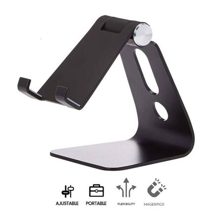 Soporte Para Celular Corporativos ST for Business Aluminio HS218 Black -Tablet