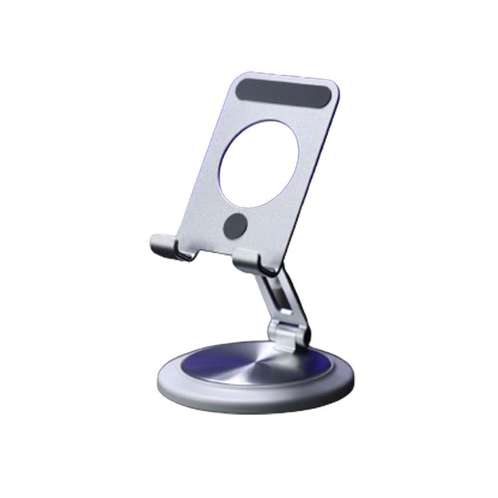 Soporte para celular Corporativos S&T For Business Aluminio Giro 360° JHZ8 Silver-Tablet