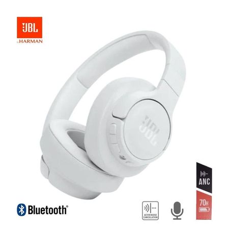 Audifonos Jbl Tune 770NC Bluetooth On-ear Canc de Ruido 70hrs Blanco