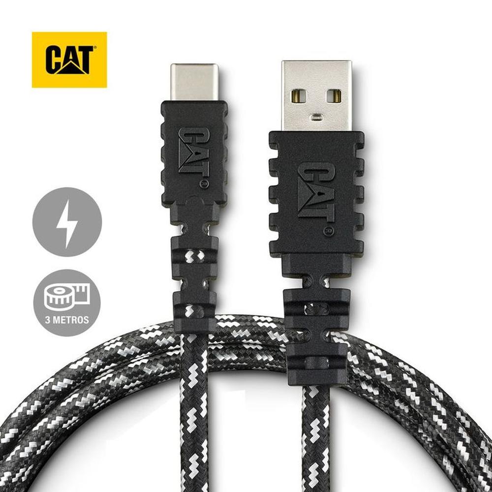 Cable Carga Y Datos CAT Resistente USB-C 3 Metros