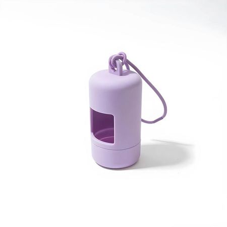 Dispensador Para Poop Bags De Perro Lila - Talla M