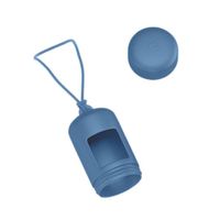 Dispensador Para Poop Bags De Perro Azul Oscuro - Talla M