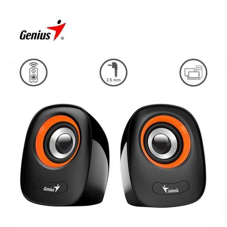 Parlante GENIUS SP-Q160 USB Power 6W Naranja