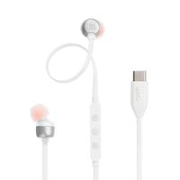 Audifonos JBL Tune 310c Pure Bass Conectividad Usb-C Con Micro Blanco