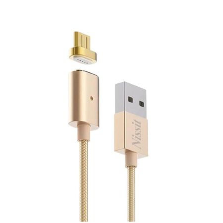 Cable USB Magnético para Smartphone Celular  Gold