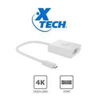Adaptador con Conector USB Tipo-C Macho a VGA Hembra XTC-551