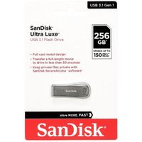 Memoria USB Sandisk Ultra Luxe 256GB 3.1 Flash Drive