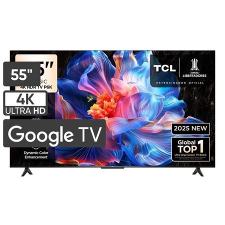 Televisor TCL Smart 55 LED 4K UHD 55P6K
