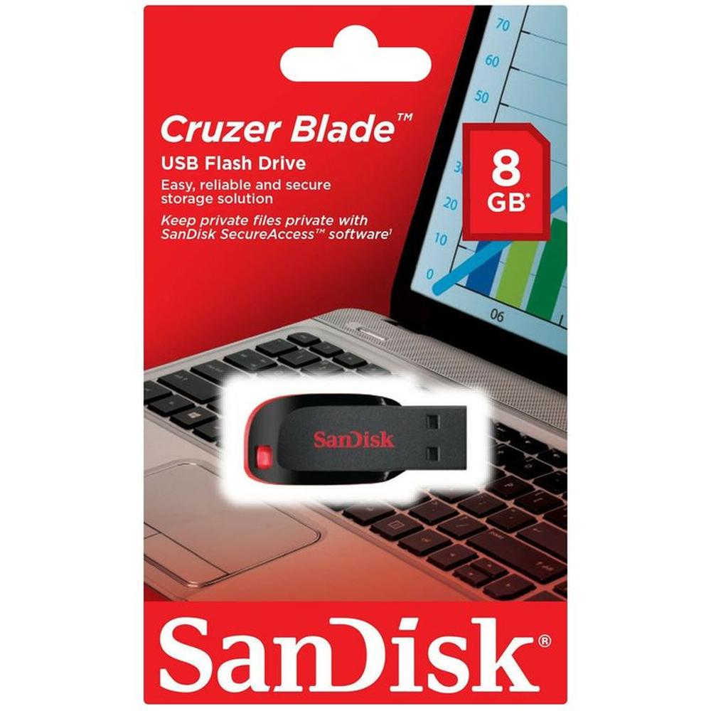 Memoria USB Sandisk Cruzer 8GB CZ50