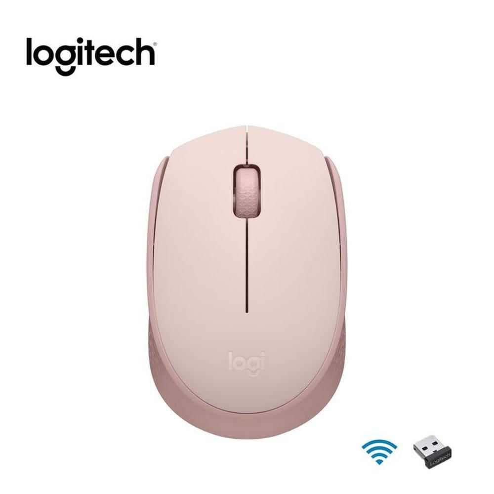 Mouse Logitech Inalambrico M170 Rosado