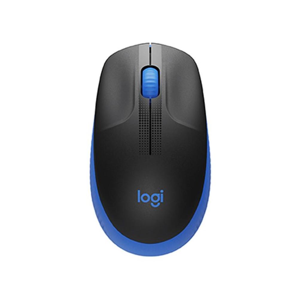 Mouse Logitech Inalambrico M190 Negro Azul